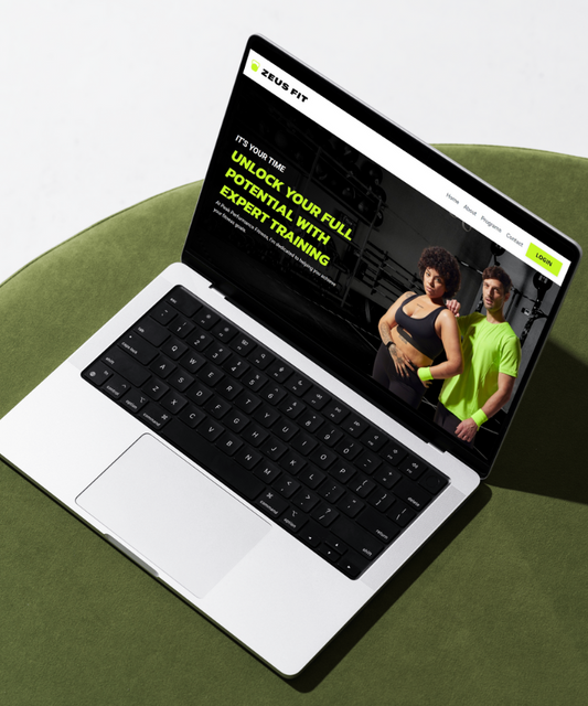 Kajabi Template for Fitness Coaches Website